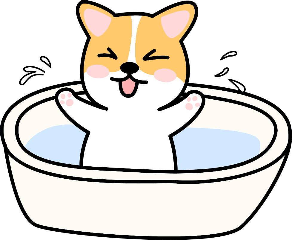 狗狗洗澡